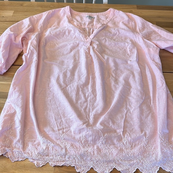 CROFT BARROW ⭐️cotton blouse - Picture 2 of 6